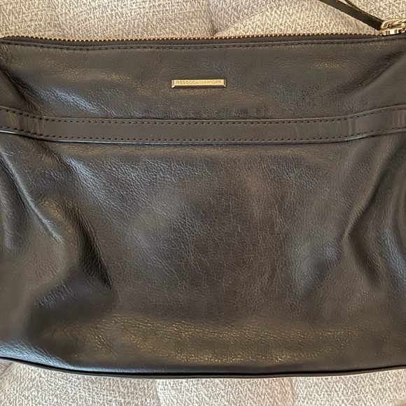Rebecca Minkoff MAC Black Crossbody, gold hardware - Barely used! - Picture 2 of 6